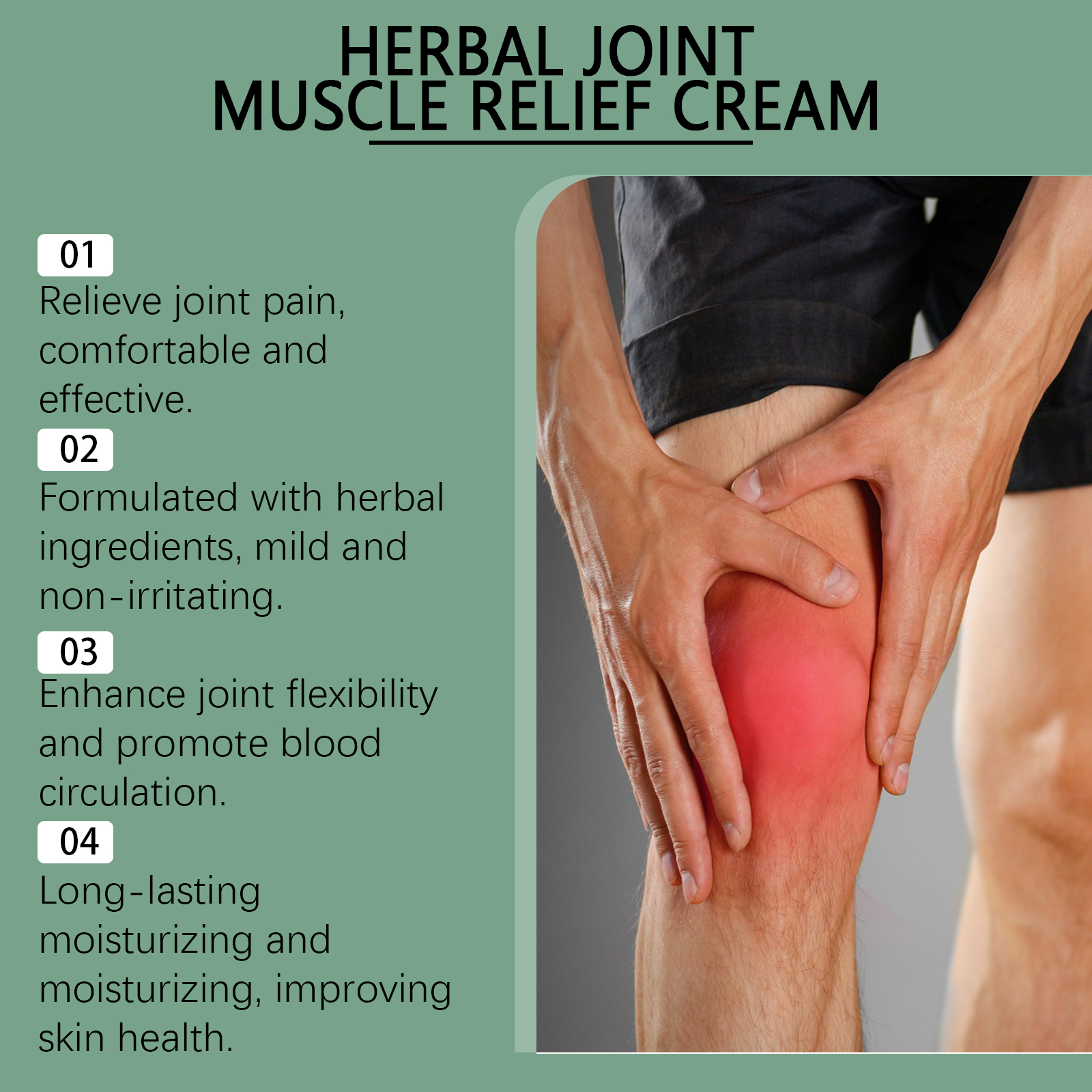 Joint Care Cream Mild Comfort Daily Nourishing Massage For Body Joint Care