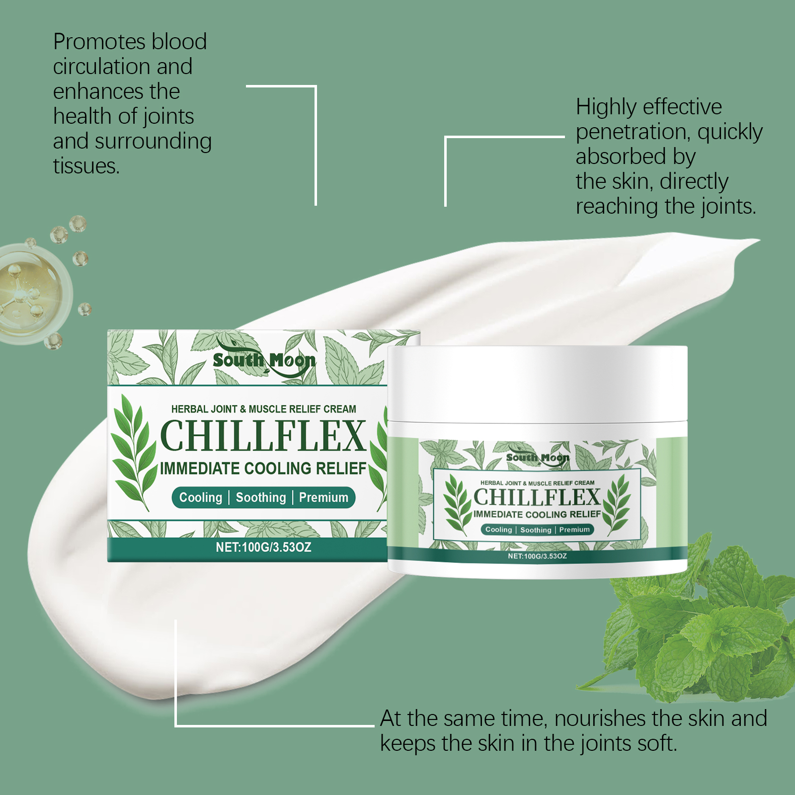 Joint Care Cream Mild Comfort Daily Nourishing Massage For Body Joint Care