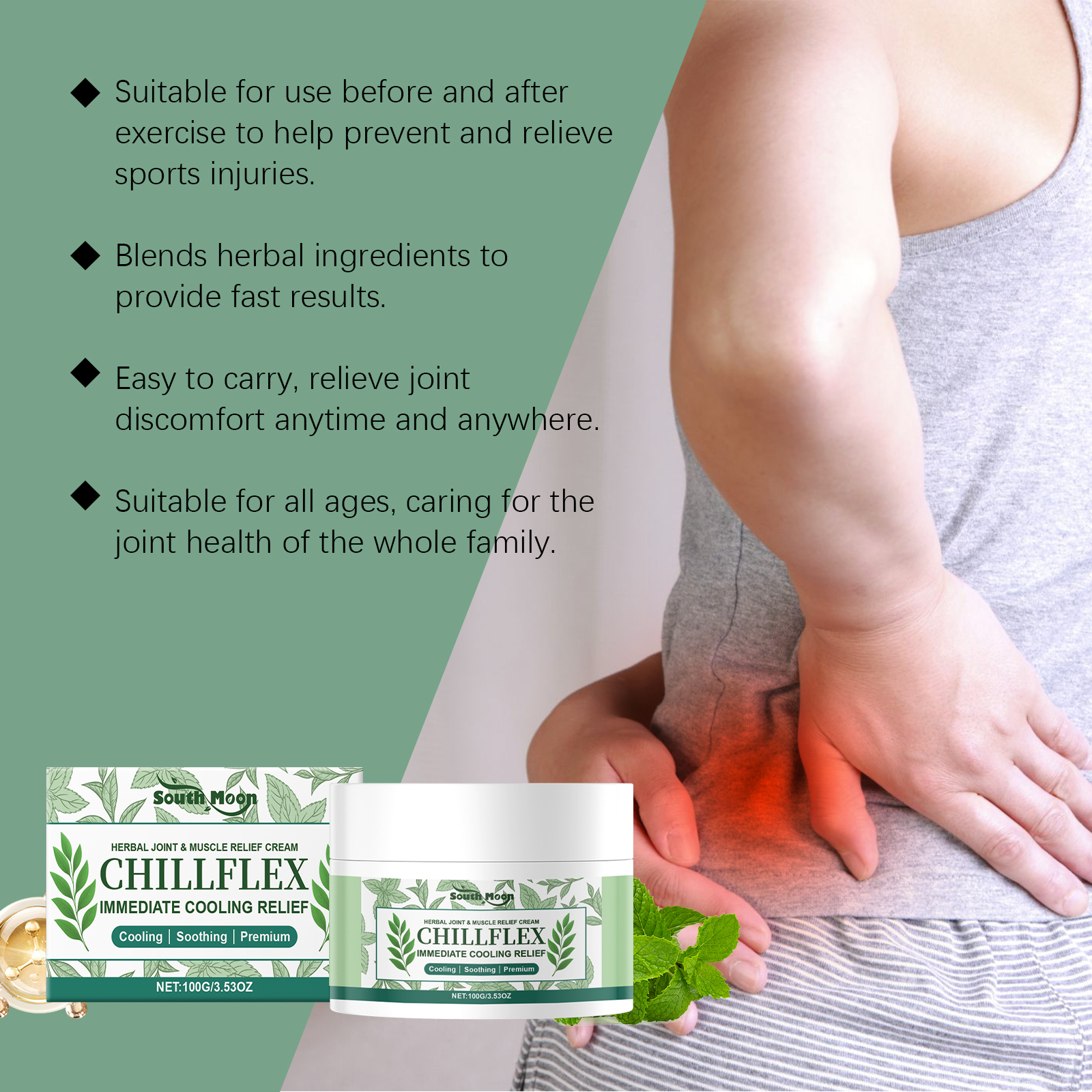 Joint Care Cream Mild Comfort Daily Nourishing Massage For Body Joint Care
