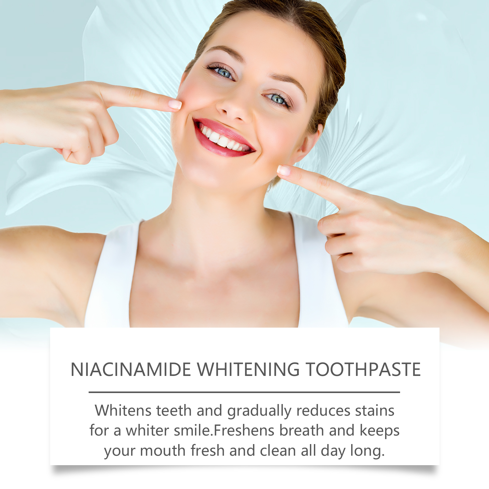 Brightening Toothpaste Daily Gentle Care Remove Stains Brighten Fresh Reduce Odor Protect Oral Cavity