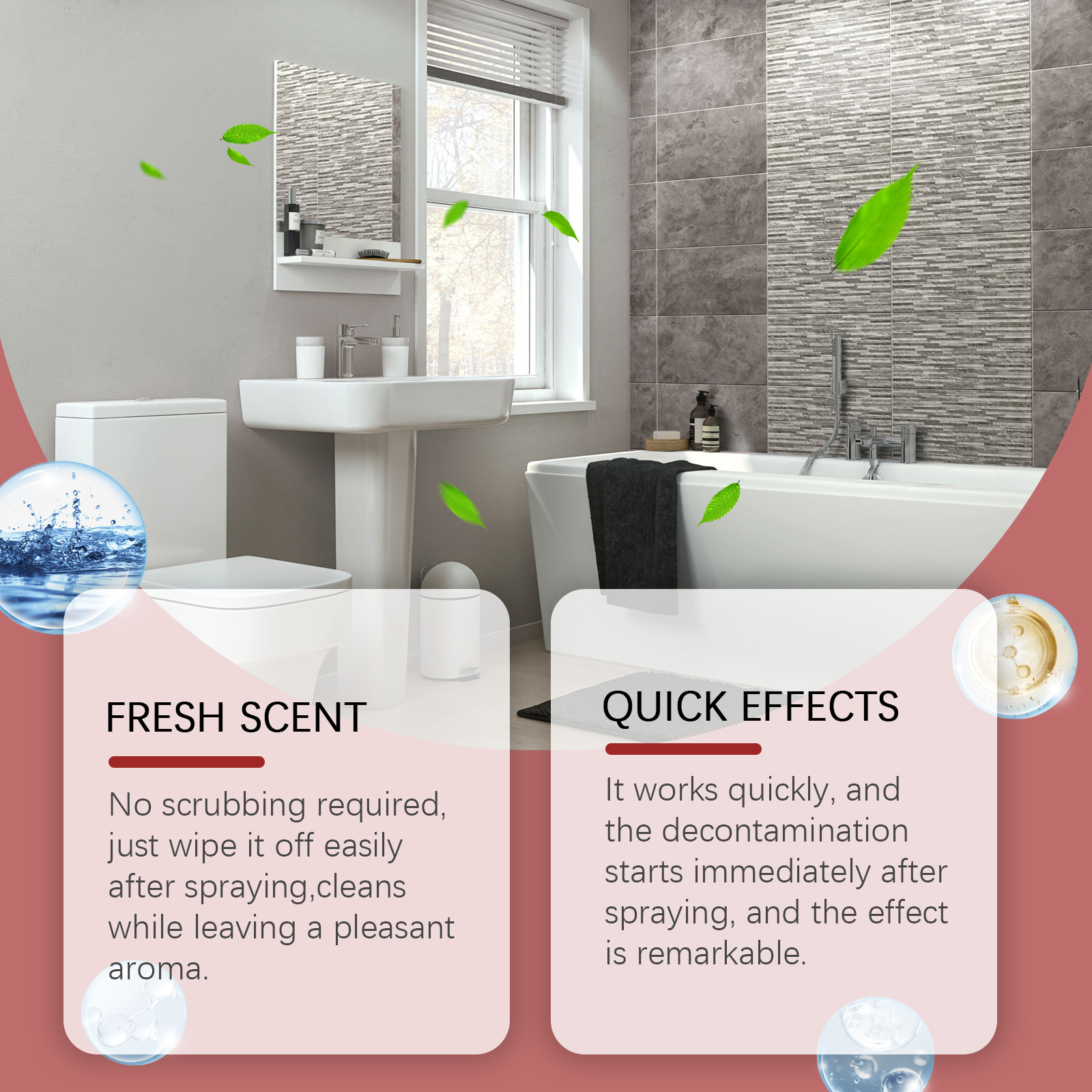 Stain Removing Cleaning Spray For Household Wall Tile Gap Wall Kitchen Bathroom Mildew Stain Cleaner