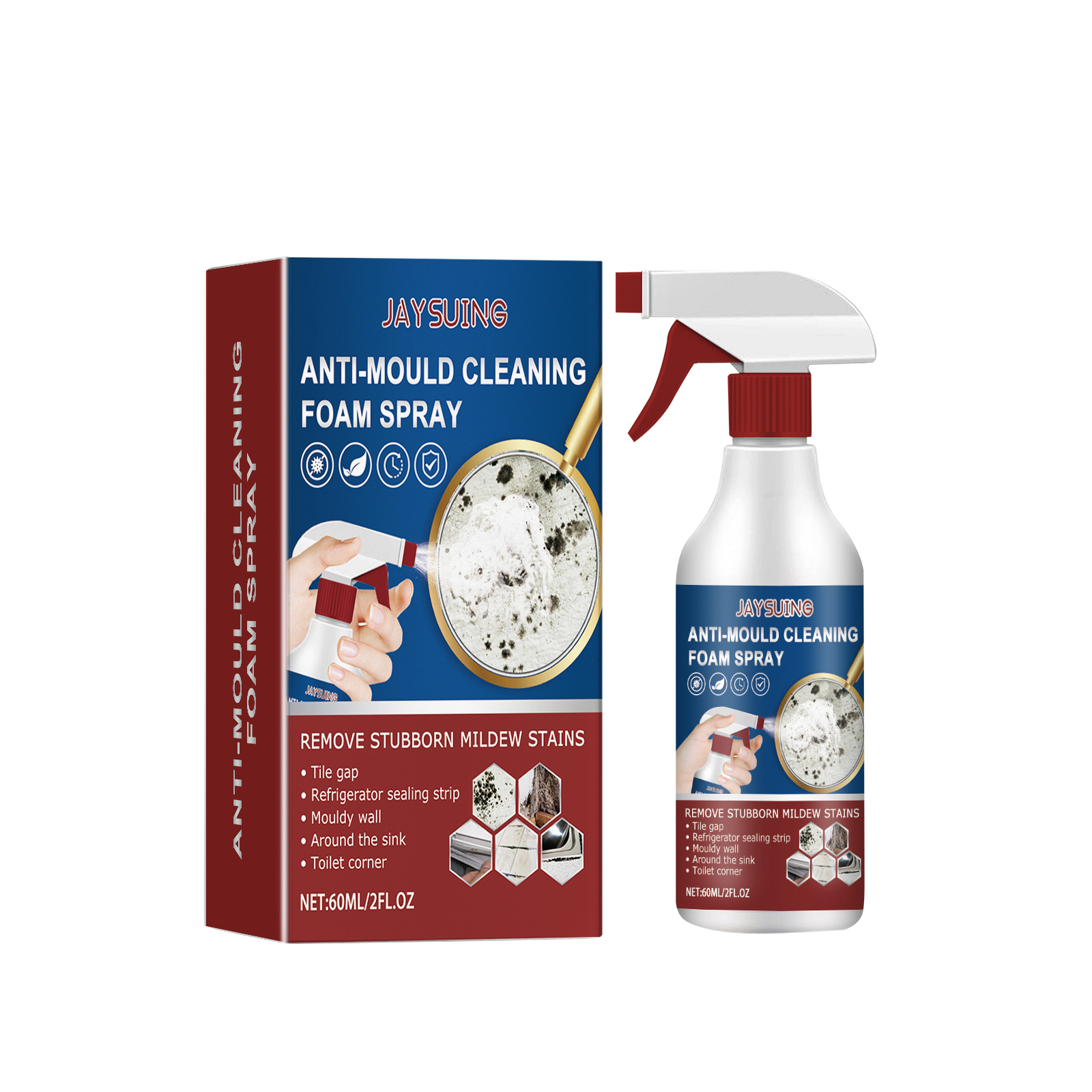 Stain Removing Cleaning Spray For Household Wall Tile Gap Wall Kitchen Bathroom Mildew Stain Cleaner