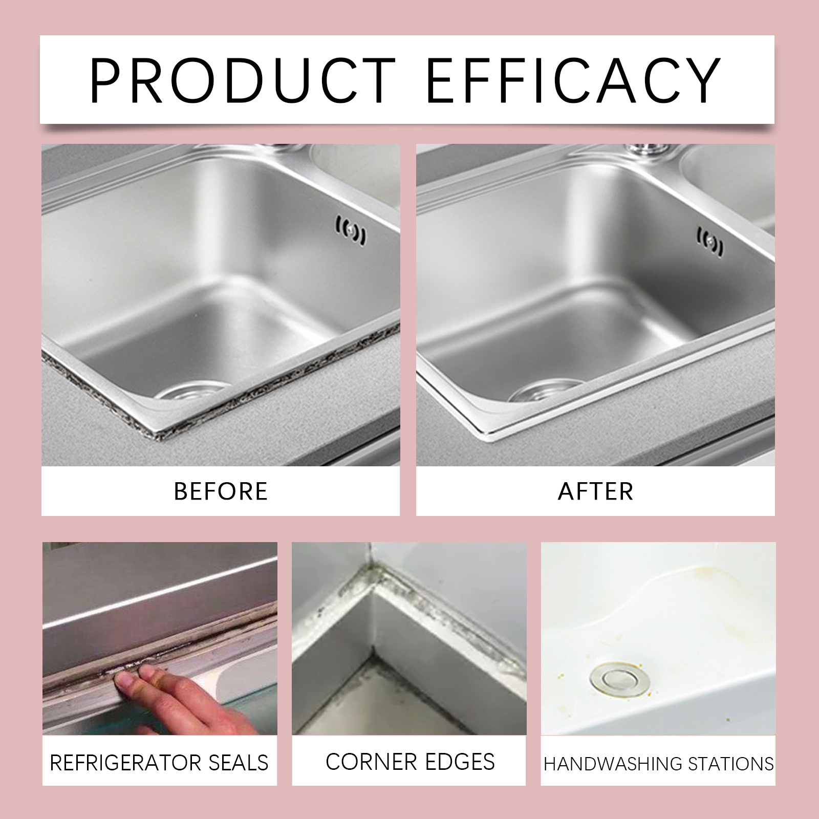 Stain Removing Cleaning Spray For Household Wall Tile Gap Wall Kitchen Bathroom Mildew Stain Cleaner