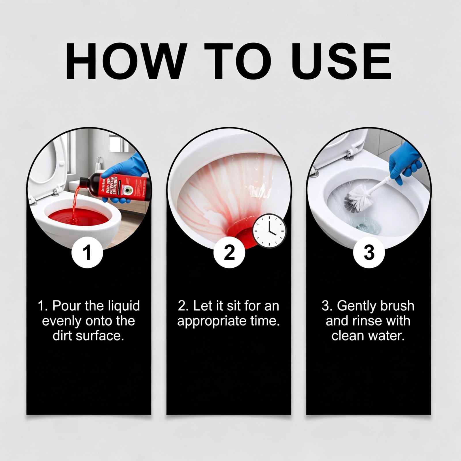 Urine Stain Remover Liquid For Toilet Bowl And Ceramic Surface Daily Bathroom Cleaning