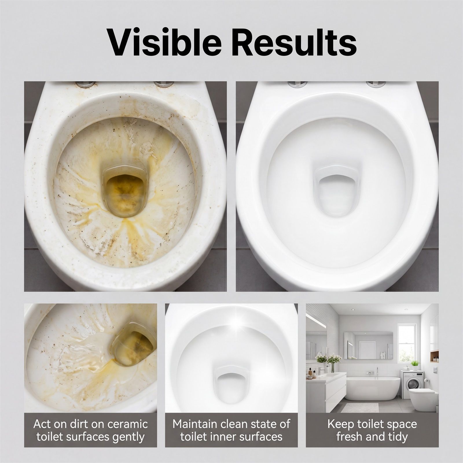 Urine Stain Remover Liquid For Toilet Bowl And Ceramic Surface Daily Bathroom Cleaning