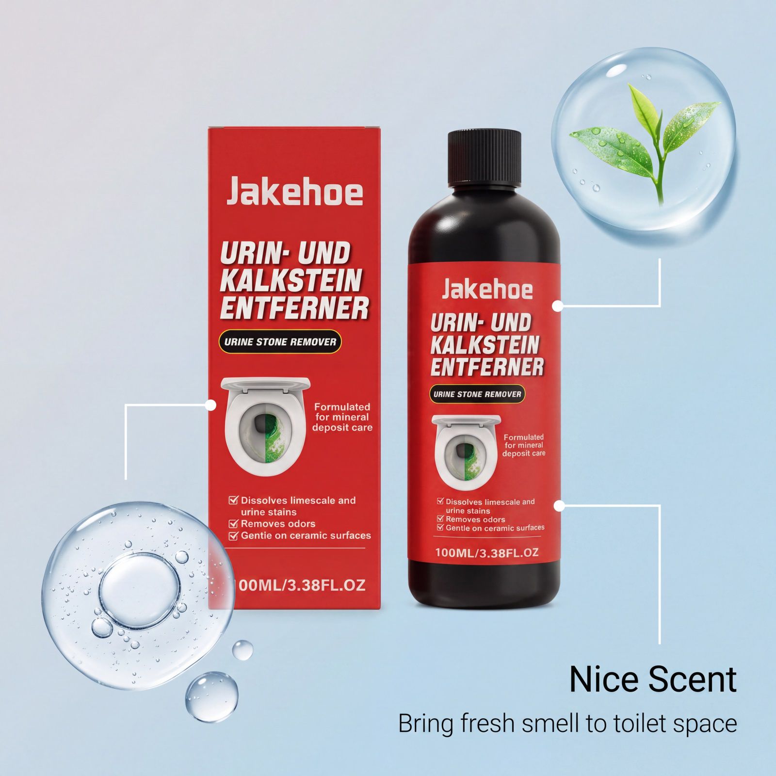Urine Stain Remover Liquid For Toilet Bowl And Ceramic Surface Daily Bathroom Cleaning