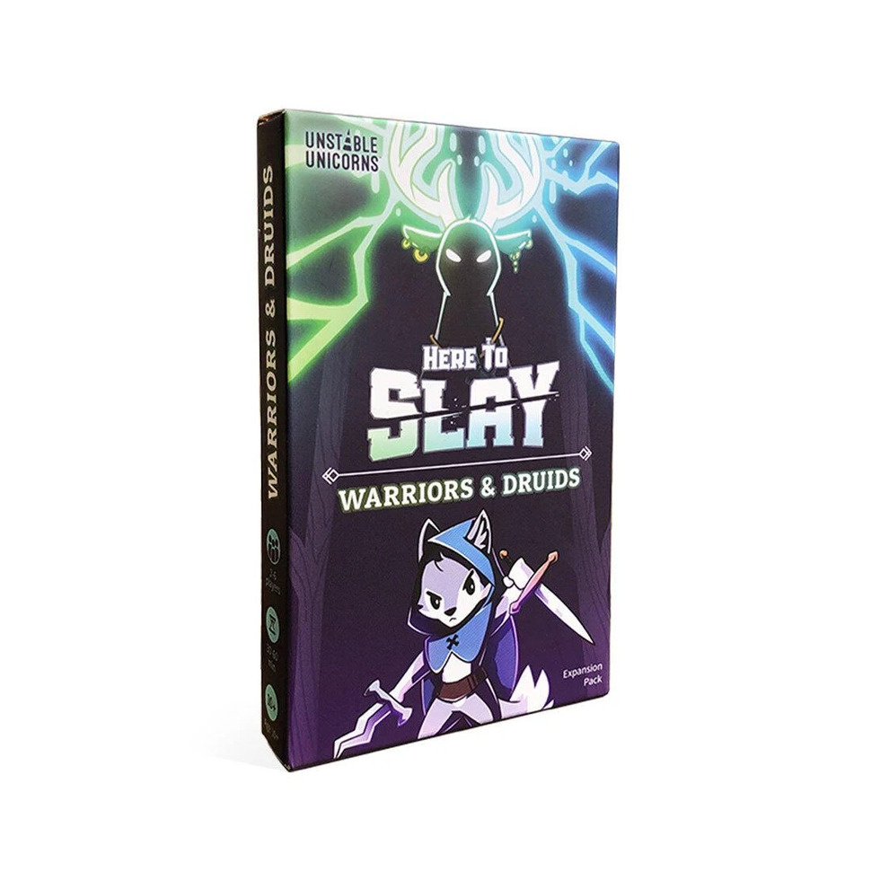 Here to Slay: Warriors & Druids Expansion,party game,Board Games,Tabletop & Miniature Gaming