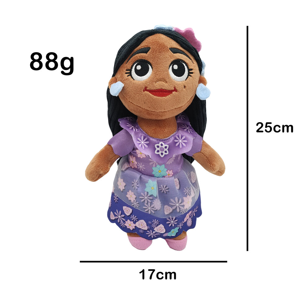 (Isabela) Encanto Mirabel Isabela Luisa Stuffed Plush Doll Toy Girls Gift