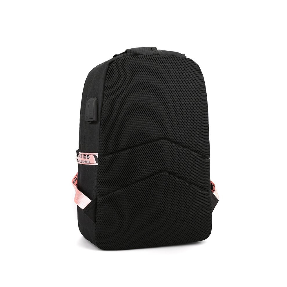 (Black2) Tik Tok Backpack Shoulder Bag Schoolbag Rucksack Boys Girls New Term Gift
