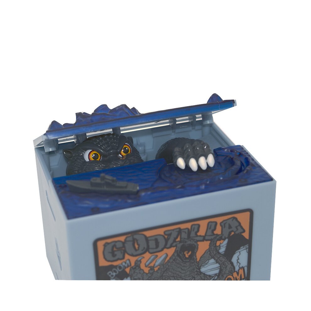 Godzilla Dinosaur Electric Money Box Piggy Bank Toy With Music Gift