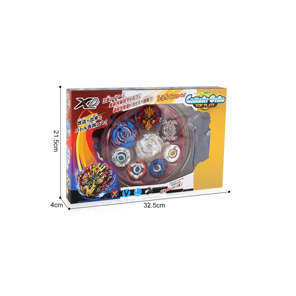 (Blue) Burst Generation Gyro Athletics 4-in-1 Combo Set