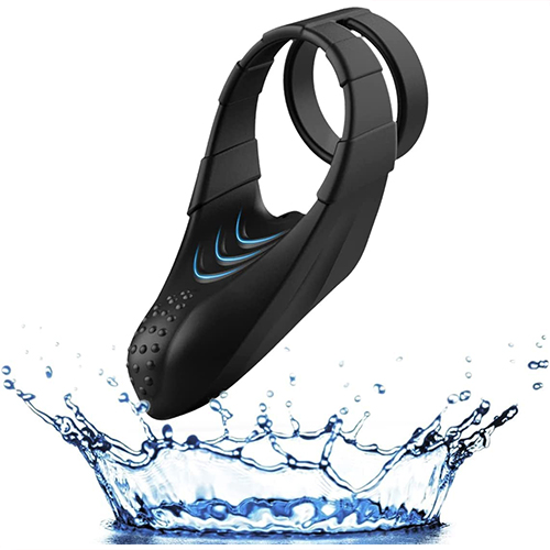 Vibrating Cock Ring Male Adult Anal Sex Toys Penis Rings Prostate Massager Massaging Wand Mens Vibrator Adult Toys for  Longer Harder Stronger Erection with 10 Vibration Modes Remote Control