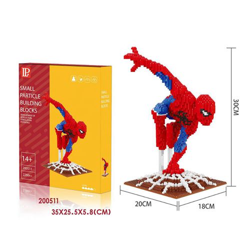 Marvel Avengers Spider-Man Super Heroes Building Blocks Toy Kids Birthday Gift