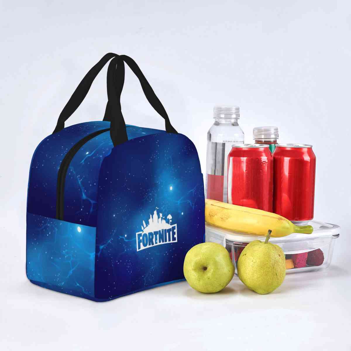 Fortnite Lunch Box Bag Children Outdoor Lunch Bag Portable Thermal Food Bag Lunch Box Bag XMAS Gift for Kids