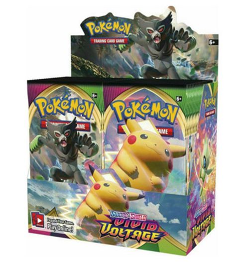 Pokémon Cards English Vivid Voltage Series Booster Box 324Pcs Trading Card Game Toys Collectible Kid Gift