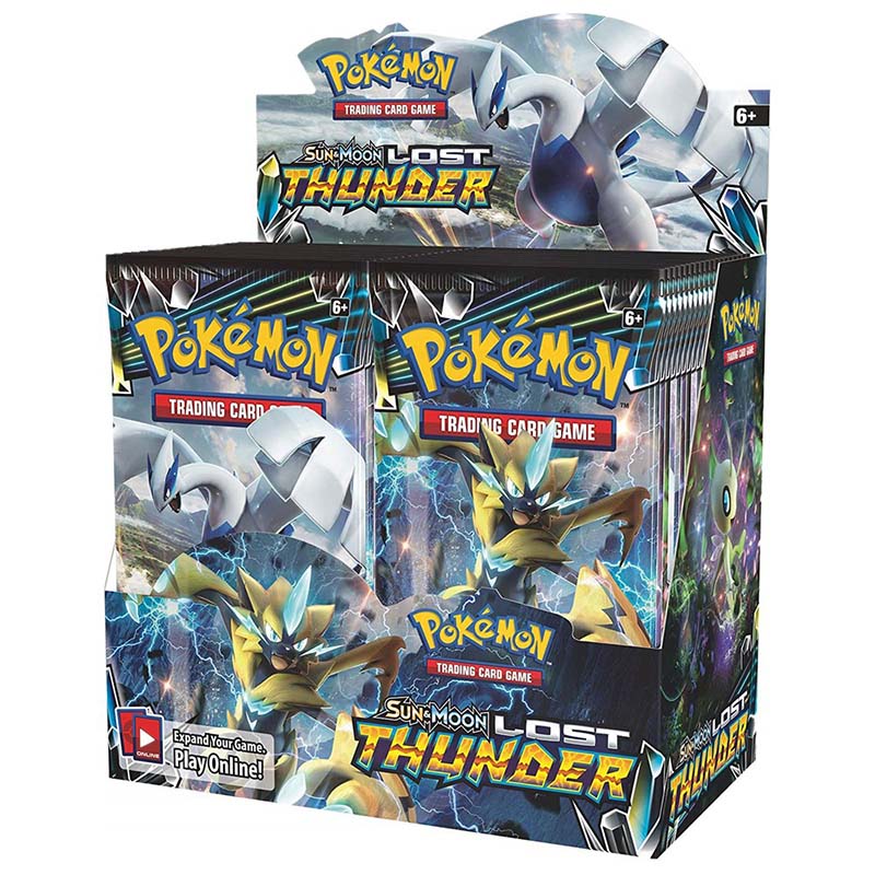 Pokémon Cards TCG 324Pcs English Trading Card Game Lost Thunder Rare Collection Battle Cards Booster Box Gift Kids Toys