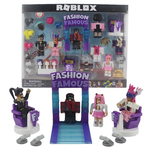 Roblox Game Character Accessory 8 PCS Catwalk Roblox Action Figure Kids Gift Toy