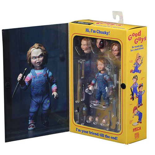NECA Chucky 4 inch Scale Action Figure Ultimate Chucky Multicolour
