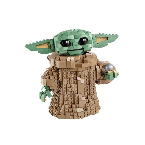Star Wars The Mandalorian The Child Baby Yoda Figure Building Toy Collectible Kids Room Decoration with Minifigure Gift for Kids Boys Girls Teenagers