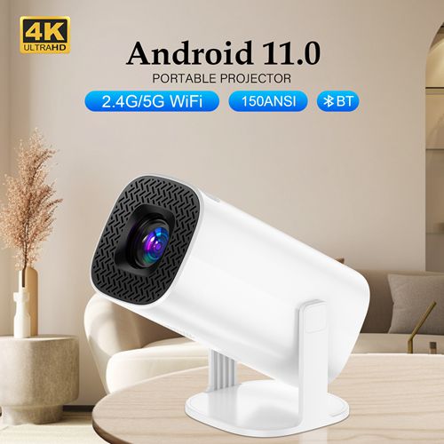 Android 11 Projector with WiFi and Bluetooth Smart Mini Portable Projector Pocket Outdoor