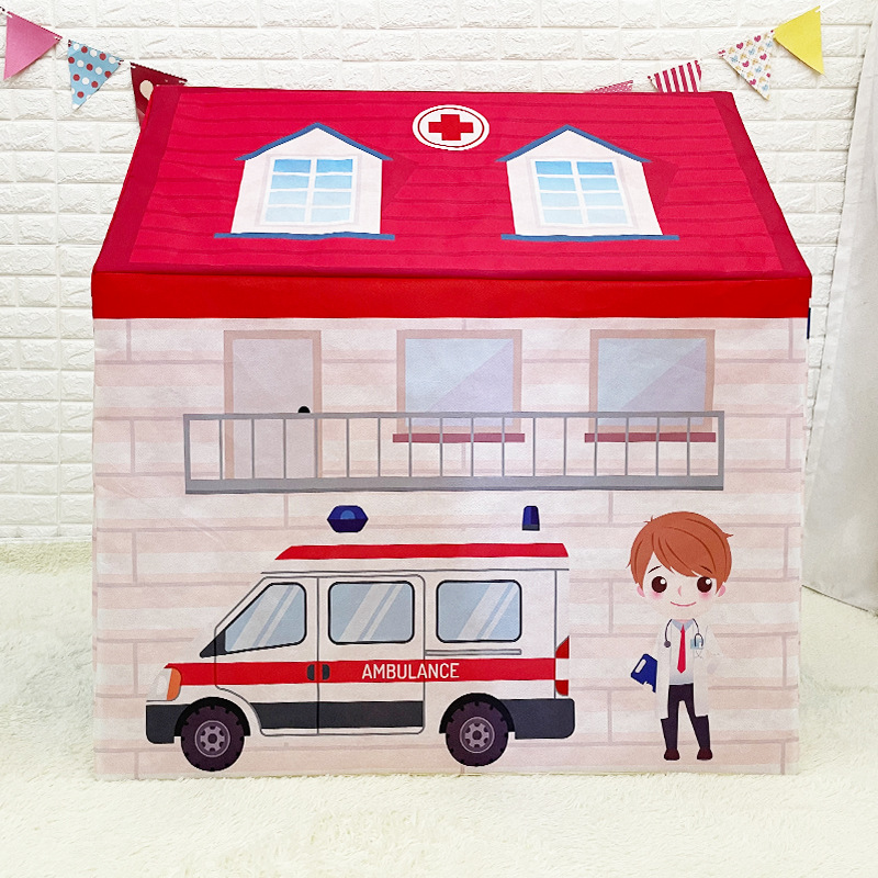 Kids Play Tent Indoor Toy House Playful Hospital for Imaginative Play