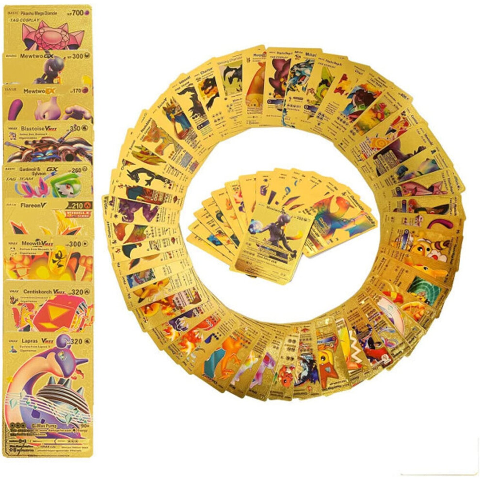 55Pcs For Pokemon Card Mint Vmax GX Charizard Collection Boxes Gold UK