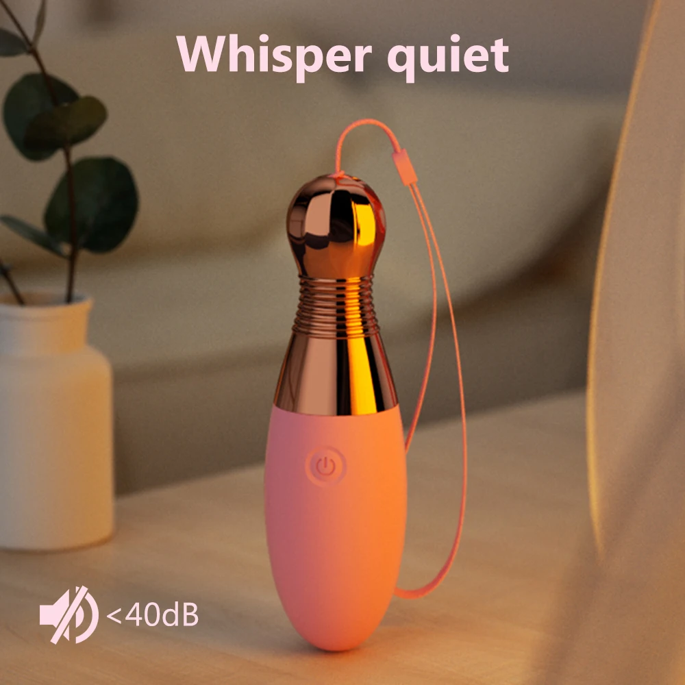Bullet Vibrator Sex Toy For Women Couples Erotic Products USB Pull Rope Bowling Jump Egg Clitoral Stimulator Vaginal G Spot Massager Adult Games