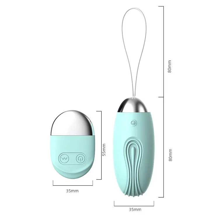 (Pink) Wireless Remote Control Vibrator for Women 10 Speed Bullet Eggs Clitoris Stimulator Kegel Ball Sex Toys Masturbators Little Whale Jumping Egg Charging