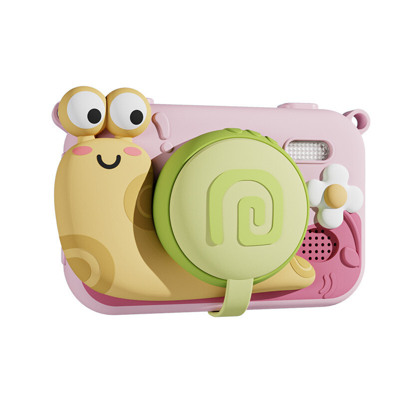 3.5 Inch Screen Children Dual Camera 48MP With Cute Silicone Case
