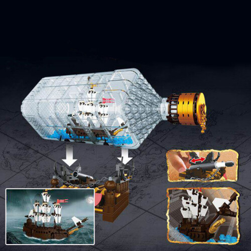 Movie Series Empire Pirate 16045 Building Blocks Bricks Childrens Toys Christmas Gift