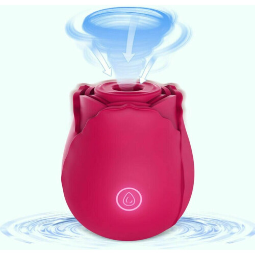 Rose Sucking Vibrator Dildo Women Massager Sex Toy