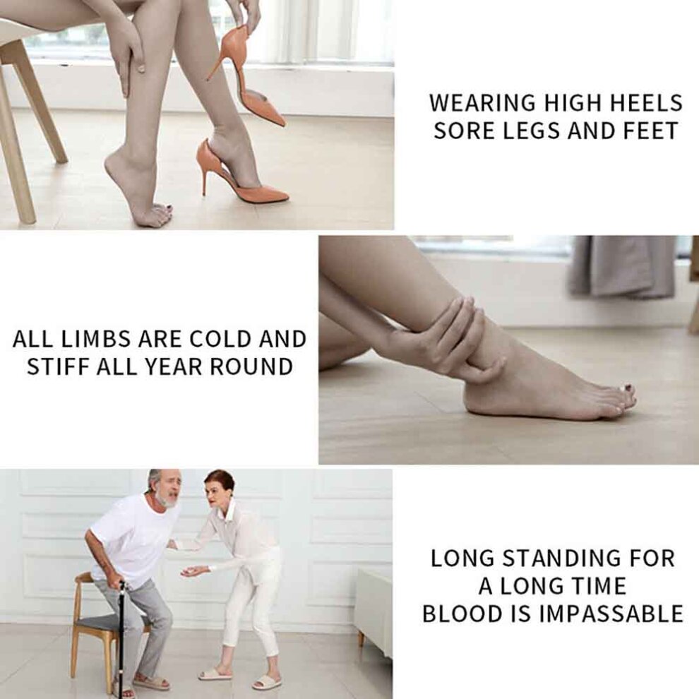 EMS Foot Massager Pad Blood Circulation Muscle Relief Pain Set