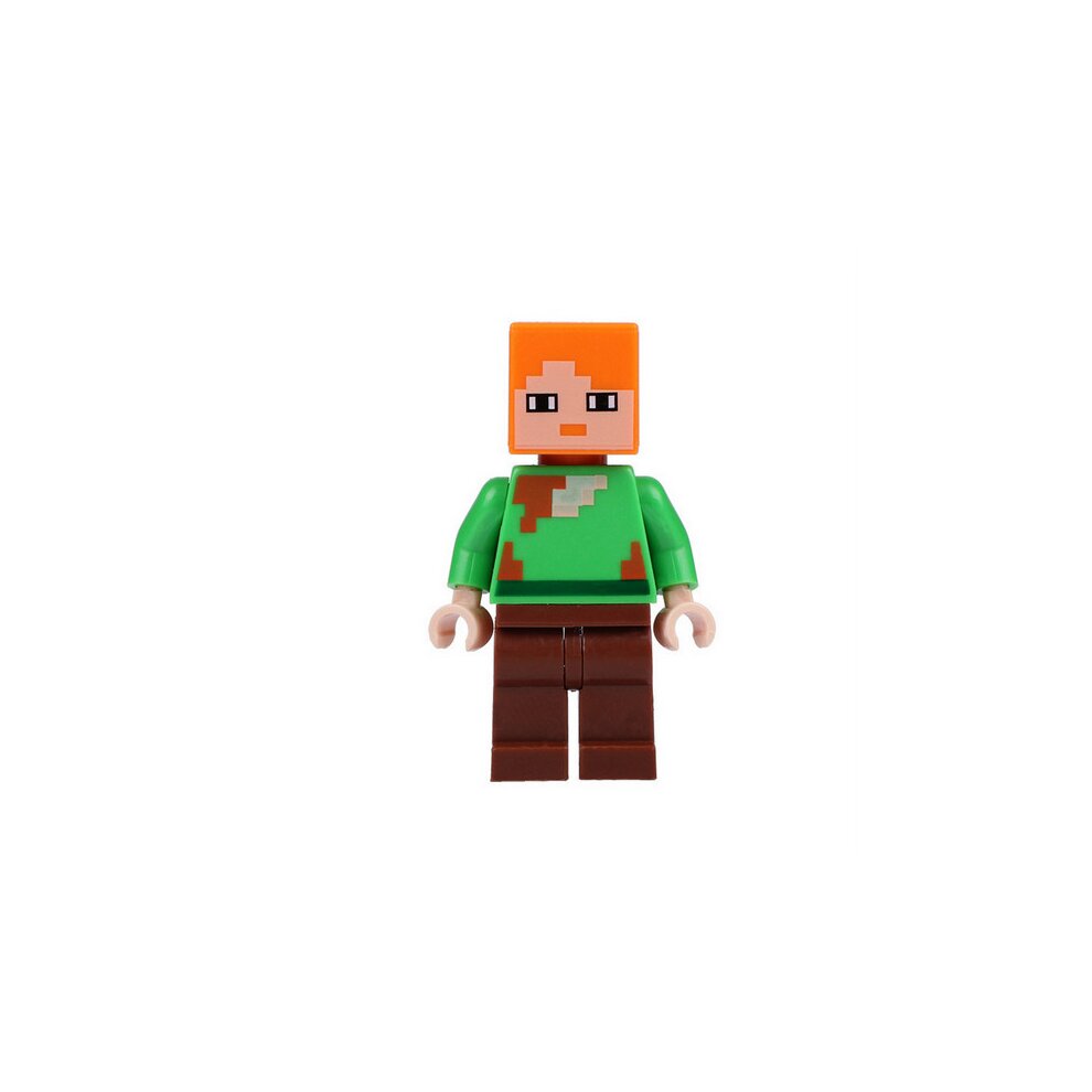 Minifigure Building Blocks Kits My World Steve Alex Zombie Action Figure 8PCS Sets Collection Display Toy for Kids as Gifts Fit Lego