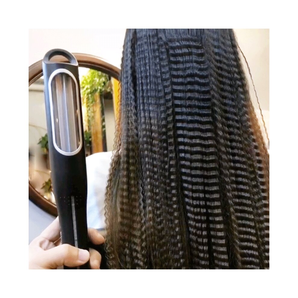 Hair Curler Corn Perm Splint Ceramic Hair Crimper Iron Hair Waver Tongs Curling Wand Portable Automatic Rotating