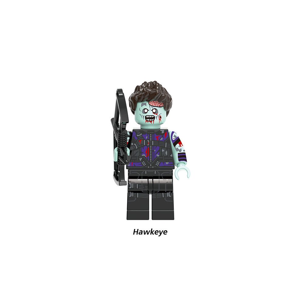 Superhero Avengers Mini Figures Building Blocks Toy 8pcs Zombie Action Figures Collectible Set Movies Fans Mini Characters Toys for Role Playing Creative Toy Boy Girls Gift Fit Lego