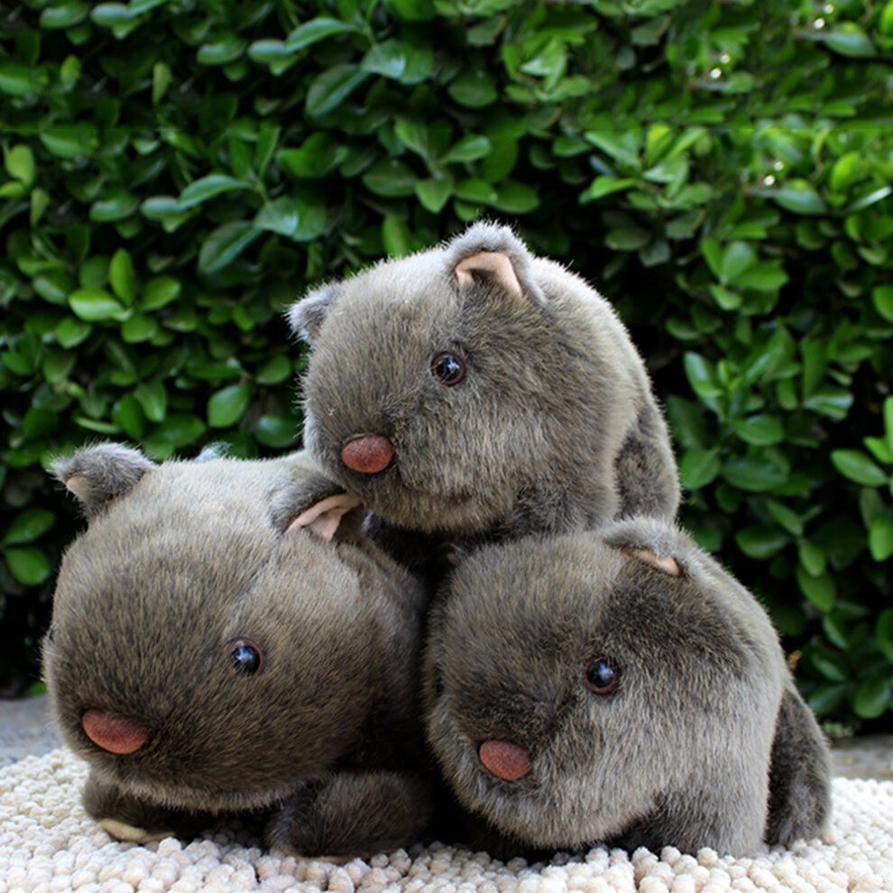 (White) 18cm Simulation Plush Hamster Animal Plush Stuffed Doll Toy Home Sofa Decor