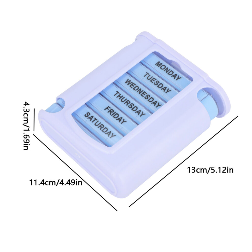Daily Pill Box Organiser Tablet Medicine Storage  Medicine Dispenser