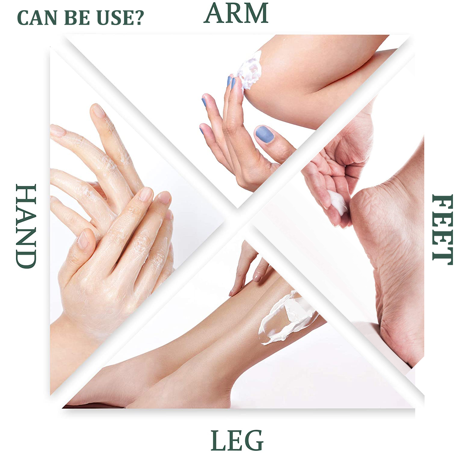 iBeaLee Anti Crack Foot Cream Repair Cream Repair Heel Cracked Dry Calluses Dead Skin Feet Peel Mask Herbal Hand Peeling Removal Feet Care 35ml