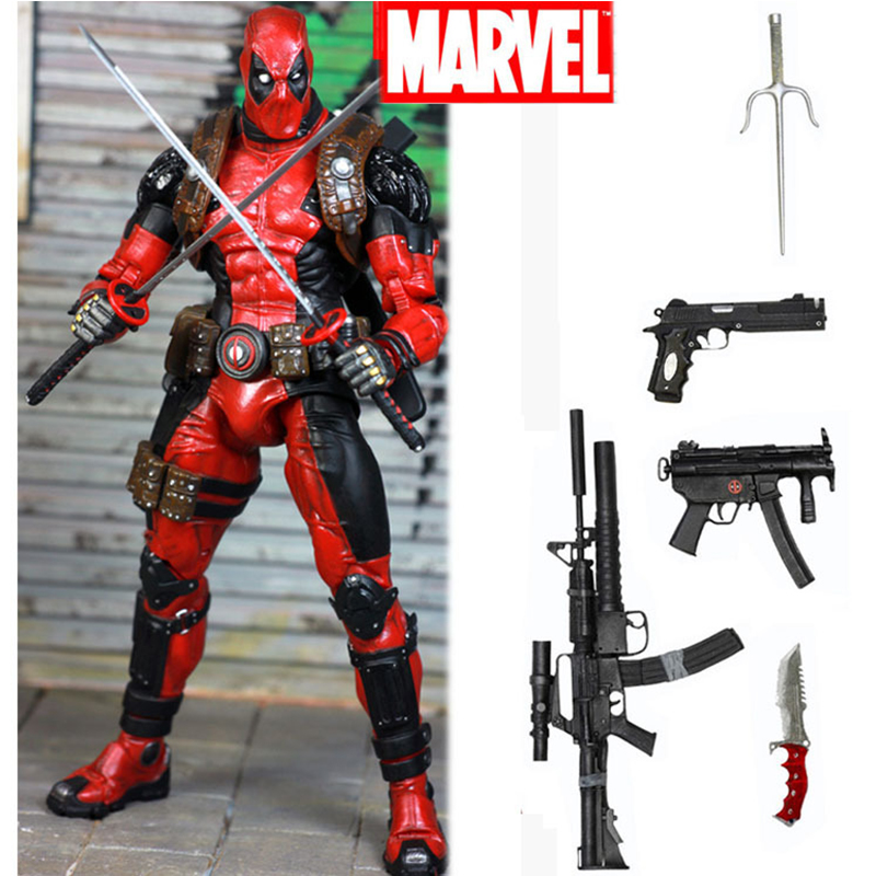 X-men DEADPOOL Neca Action Figure Marvel Legends Revoltech Kaiyodo Model Toys Gift