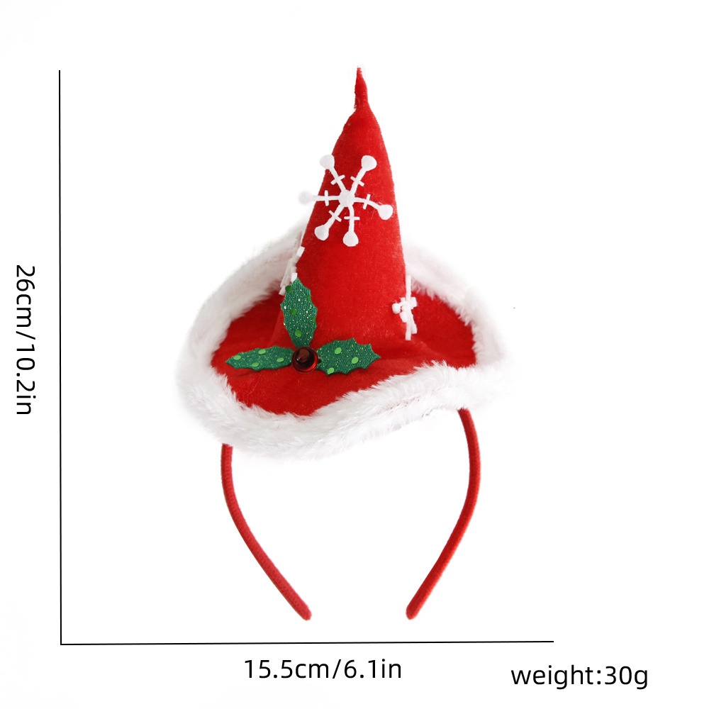 (A) 5 PCS Christmas Headbands Reindeer Antler Xmas Tree Head Hat Toppers Costume Headbands for Christmas Holiday Parties Annual Holiday Photos Booth