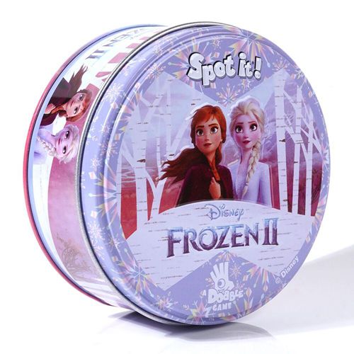 Frozen 2 Game English Card Dobble Parentchild Gathering Puzzle Card