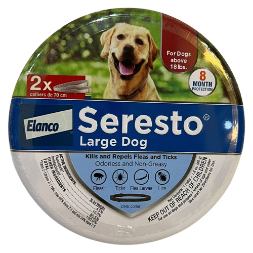 (For Large Dog 70cm) Seresto Flea and Tick Control Collar for Small Dogs Large Dogs and Cats Adjustable Neck Collars for Puppies Natural Protection Repellent Treatment