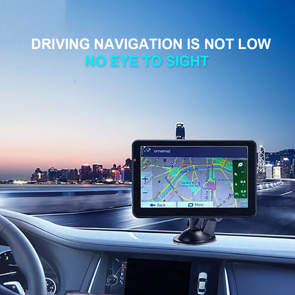 (7 Inch) Sat Nav Car GPS Navigation Latest UK EU Map Truck
