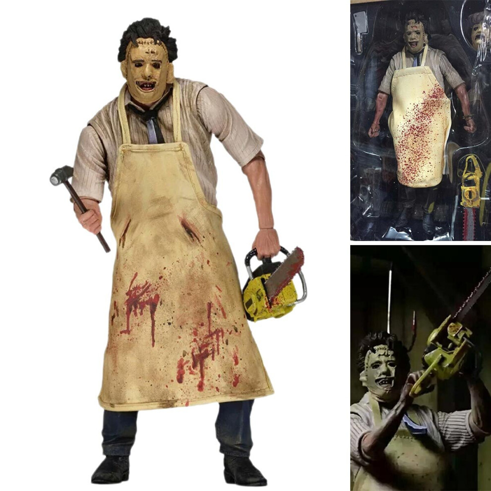 NECA Leatherface Action Figure The Texas Chainsaw Massacre Ultimate Toy Set  7