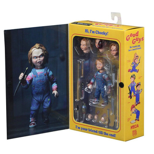 NECA Childs Play Good Guys Ultimate Chucky PVC Action Figure Collectible Model Toy 4