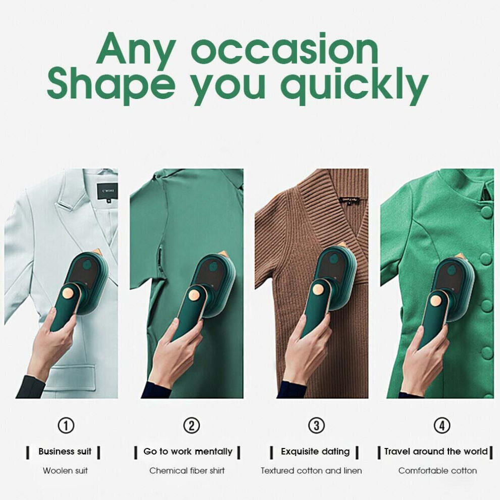 Micro Steam Iron Portable Professional Handheld Steamer Ironing Machine Household Travel Fast Heating for Clothes
