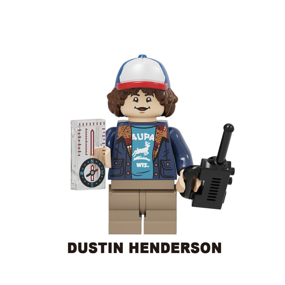 8PCS Stranger Things Minifigures Toys Mini Building Block Kids Toys Fit Lego