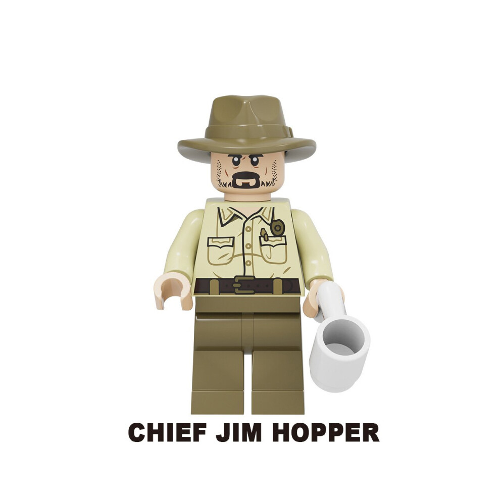 8PCS Stranger Things Minifigures Toys Mini Building Block Kids Toys Fit Lego