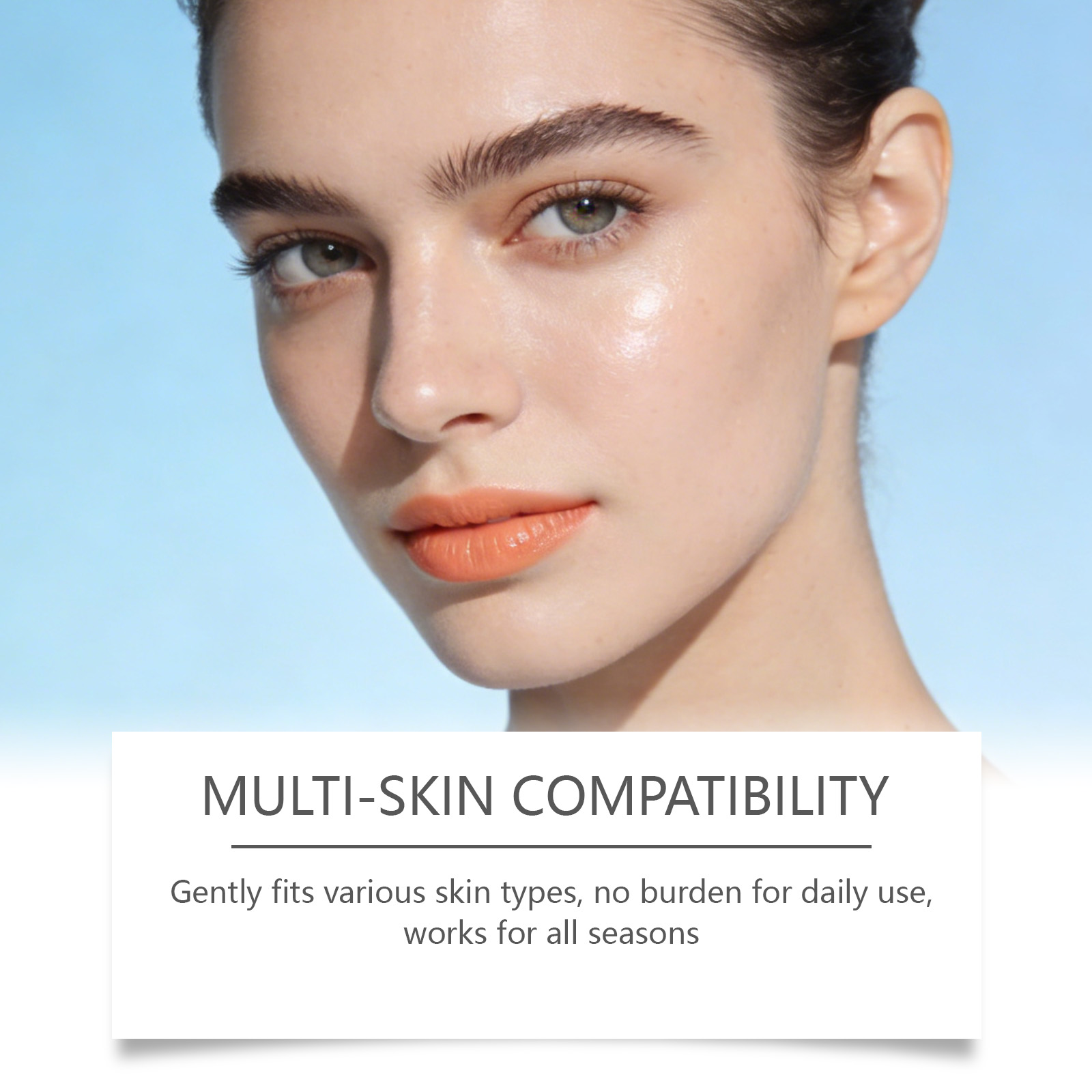 Facial Moisturizing Cream Gentle Nourish Skin Elastic Hydrated Complexion Daily Skincare Lotion Face Dermis Care Essential Beauty Supplies