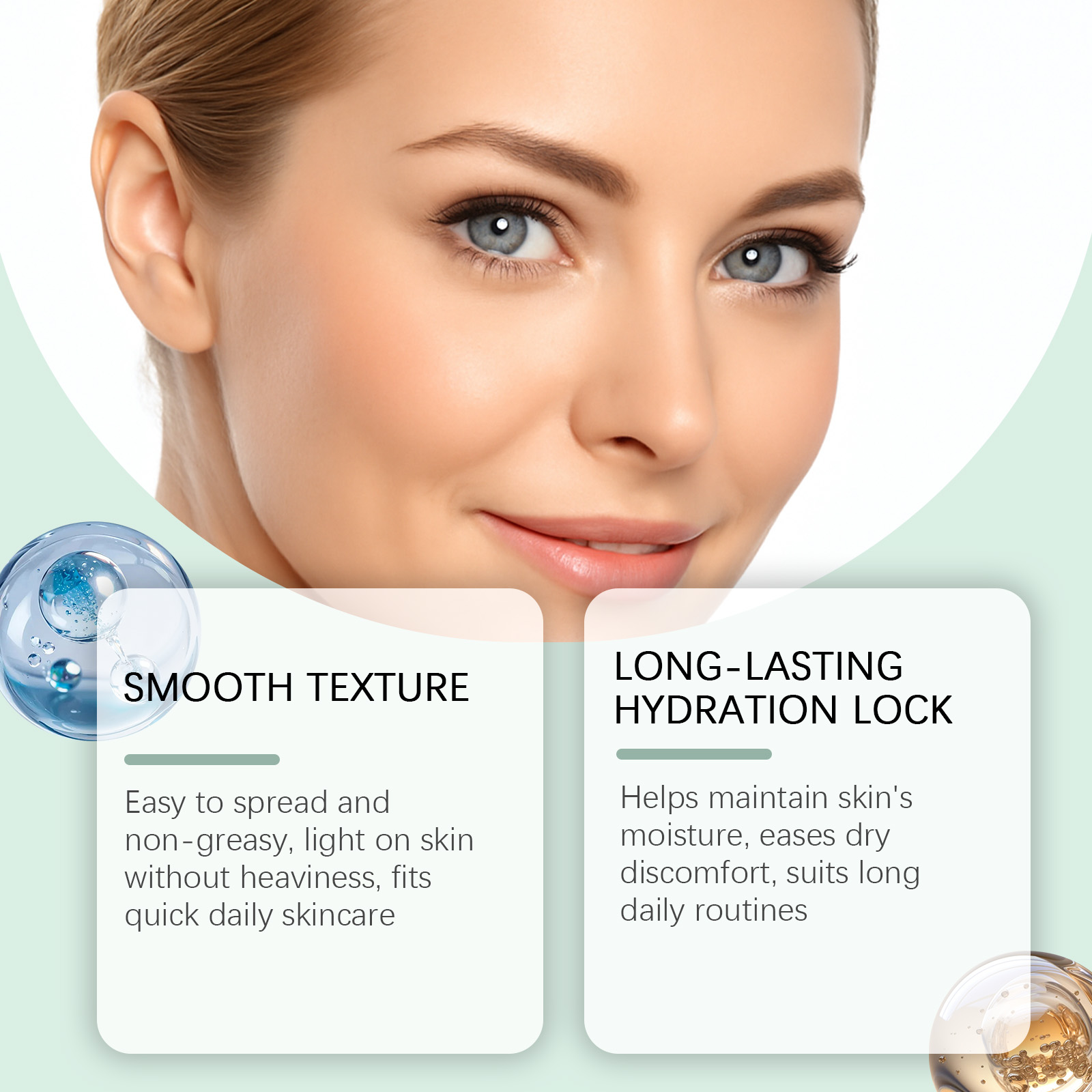 Facial Moisturizing Cream Gentle Nourish Skin Elastic Hydrated Complexion Daily Skincare Lotion Face Dermis Care Essential Beauty Supplies